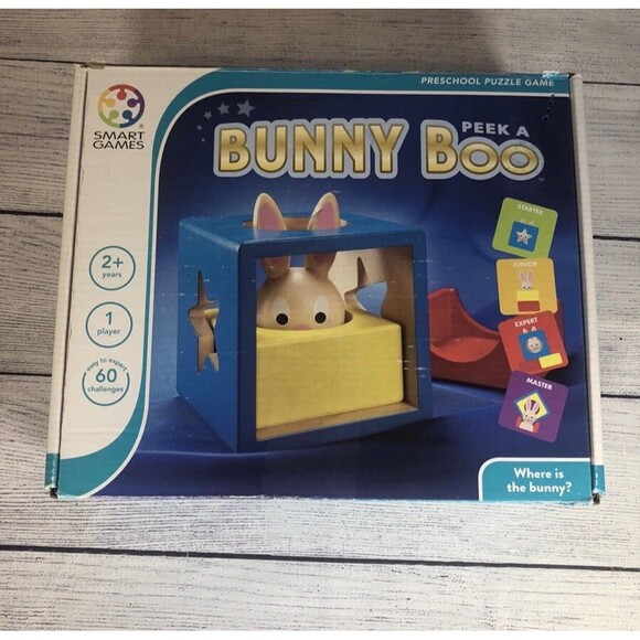 Bunny Peek-A-Boo Game By SmartGames - Picture 1 of 8